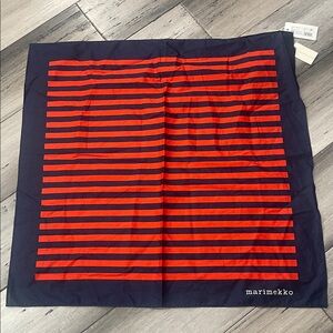 Marimekko Scarf 100% Cotton Bandana 21”x 21”